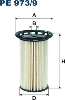 Filtron PE973/9 - Yakıt filtresi parts5.com