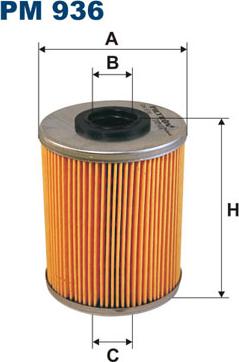 Filtron PM936 - Fuel filter parts5.com