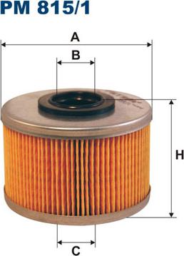 Filtron PM815/1 - Polttoainesuodatin parts5.com