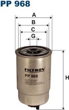 Filtron PP968/2 - Filtru combustibil parts5.com