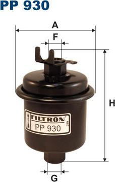 Filtron PP930 - Filtru combustibil parts5.com