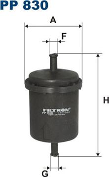 Filtron PP830 - Kütusefilter parts5.com