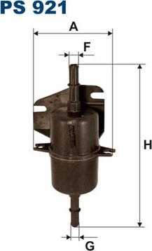 Filtron PS921 - Горивен филтър parts5.com