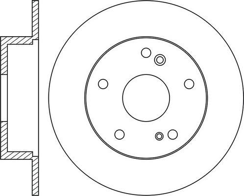 Trusting DF983 - Féktárcsa parts5.com