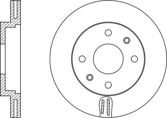 Zimmermann 470.2409.52 - Tarcza hamulcowa parts5.com