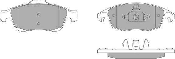 FREMAX FBP-1577 - Σετ τακάκια, δισκόφρενα parts5.com