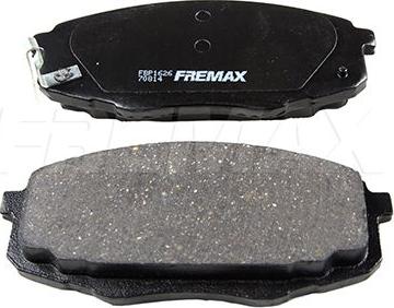 FREMAX FBP-1626 - Brake Pad Set, disc brake parts5.com