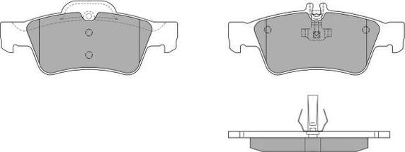 FREMAX FBP-1350 - Σετ τακάκια, δισκόφρενα parts5.com