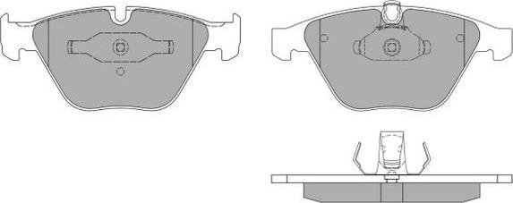 FREMAX FBP-1388 - Set placute frana,frana disc parts5.com