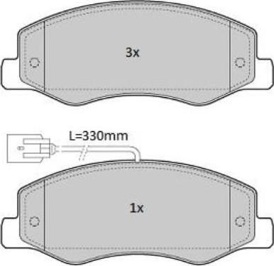 FREMAX FBP-1763 - Set placute frana,frana disc parts5.com