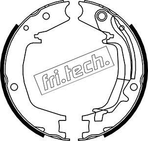 Fri.Tech. 1046.215Y - Brake Shoe Set, parking brake parts5.com