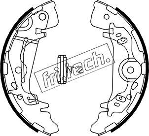 Fri.Tech. 1046.217 - Bremsbackensatz parts5.com