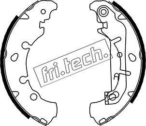 Fri.Tech. 1040.149 - Garnitura zavorne celjusti parts5.com