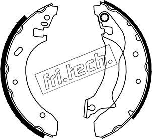 Fri.Tech. 1040.138 - Brake Shoe Set parts5.com