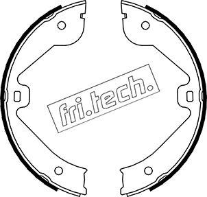 Fri.Tech. 1052.131 - Brake Shoe Set, parking brake parts5.com