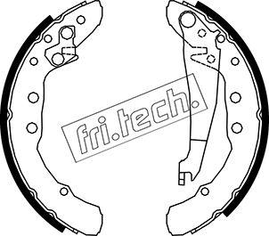 Fri.Tech. 1016.021 - Garnitura zavorne celjusti parts5.com