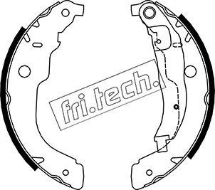 Fri.Tech. 1079.196 - Brake Shoe Set parts5.com