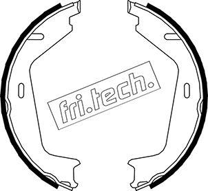 Fri.Tech. 1127.273 - Zestaw szczęk hamulcowych, hamulec postojowy parts5.com