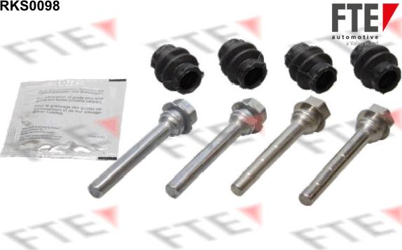 FTE 9334545 - Vezetőpersely-készlet, féknyereg parts5.com