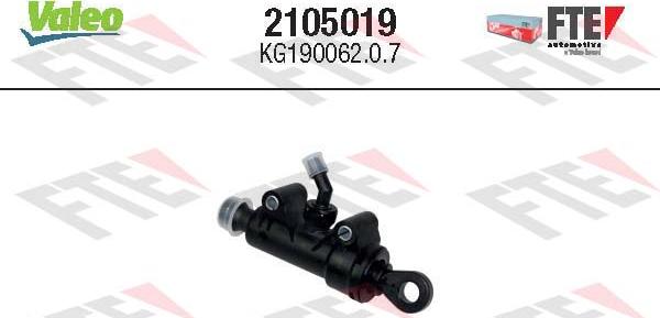 FTE 2105019 - Master Cylinder, clutch parts5.com