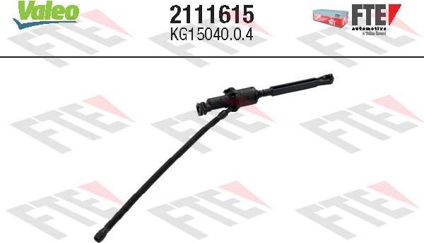 FTE 2111615 - Master Cylinder, clutch parts5.com