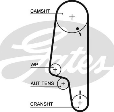 Gates KP15427XS-2 - Water Pump & Timing Belt Set parts5.com