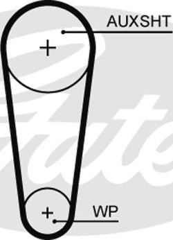 Gates 5682XS - Curea de distributie parts5.com