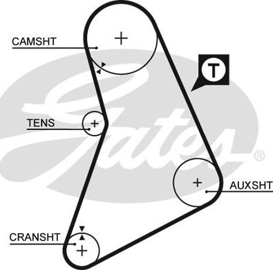 Gates 5069 - Timing Belt parts5.com