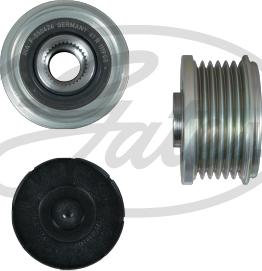 Gates OAP7283 - Pulley, alternator, freewheel clutch parts5.com