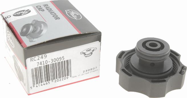 Gates RC249 - Sealing Cap, coolant tank parts5.com