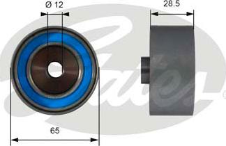 Gates T42081 - Saptırma / Kılavuz makarası, triger kayışı parts5.com