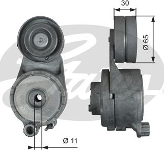 Gates T39294 - Szíjfeszítő, hosszbordás szíj parts5.com