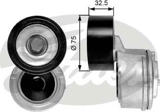 Gates T38640 - Belt Tensioner, v-ribbed belt parts5.com