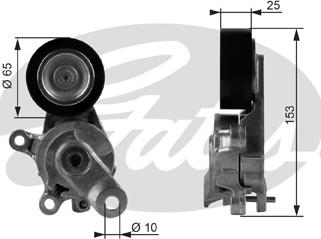 Gates T38209 - Riemenspanner, Keilrippenriemen parts5.com