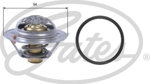 Gates TH43182G1 - Thermostat, coolant parts5.com