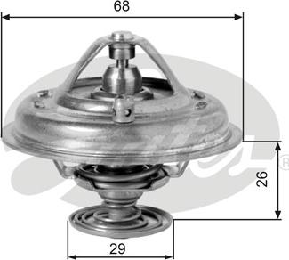 Gates TH10078G1 - Termostat,lichid racire parts5.com