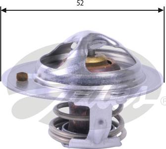 Gates TH24485G1 - Thermostat, coolant parts5.com