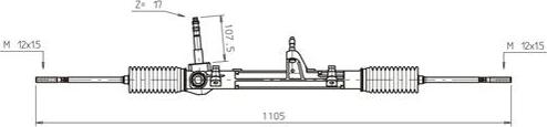 General Ricambi FI4101 - Przekładnia kierownicza parts5.com