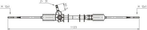 General Ricambi SK4002 - Steering Gear parts5.com