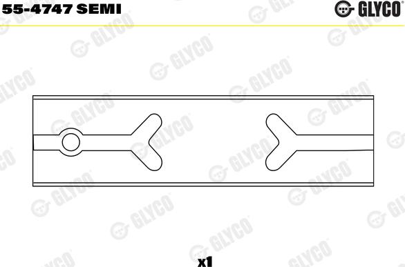 Glyco 55-4747 SEMI - Small End Bushes, connecting rod parts5.com