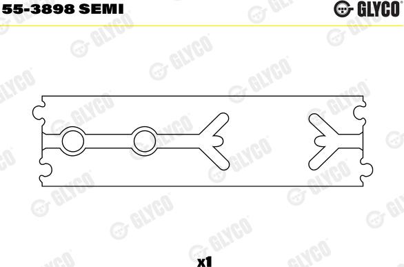 Glyco 55-3898 SEMI - Small End Bushes, connecting rod parts5.com