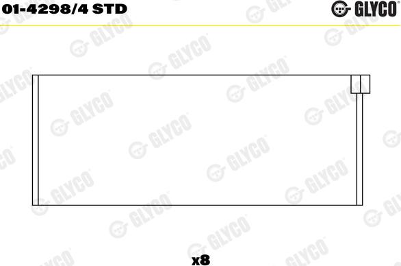 Glyco 01-4298/4 STD - Ojničné lożisko parts5.com