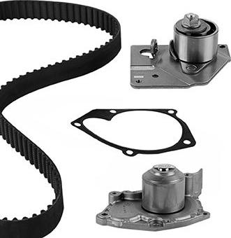 Graf KP907-1 - Vízpumpa + fogasszíj készlet parts5.com