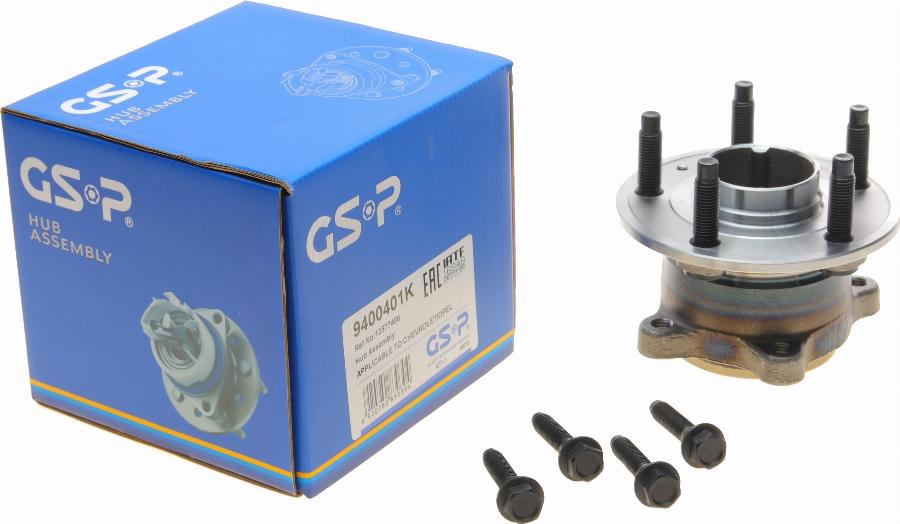 GSP 9400401K - Set rulment roata parts5.com