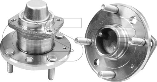 GSP 9400091 - Komplet kolesnega lezaja parts5.com