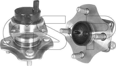 GSP 9400062 - Radlagersatz parts5.com