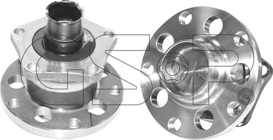 GSP 9400003 - Pyöränlaakerisarja parts5.com