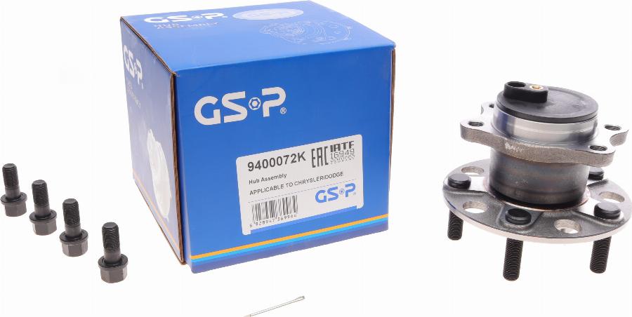 GSP 9400072K - Butuc roata parts5.com