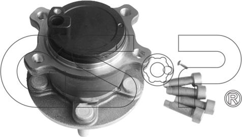 GSP 9400197K - Wheel hub, bearing Kit parts5.com