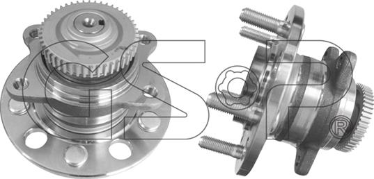 GSP 9400108 - Moyeu de roue parts5.com